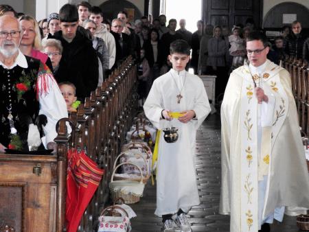 Jedi je blagoslovil cerkljanski župnijski upravitelj Martin Leban